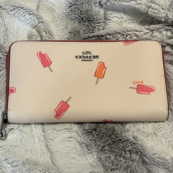 Coach - Popsicle Long Zip Around Wallet - NO CALL OUTS